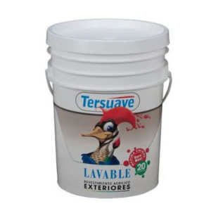 Latex Lavable Exterior Blanco Tersuave 20L