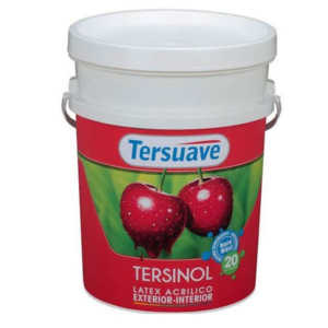 Latex Interior-Exterior Tersinol Blanco Tersuave 20L