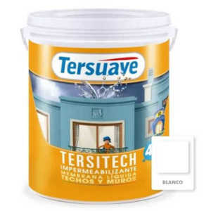 Membrana Líquida Tersitech Sin Fibra Blanco Tersuave 4kg